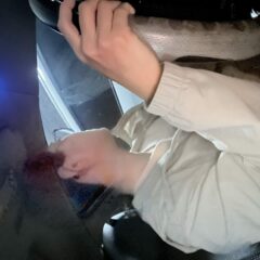 아이들 학교까지 운전 연습