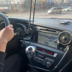 산내로 비가 와서