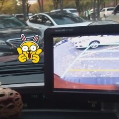 비가 와서 운전